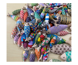 Vietnam Handcrafted Wooden <b>Fish</b>: Eco-Friendly Wooden <b>Fish</b> with Vibrant Artistry Ready for Bulk Export to Markets good deals - Product Image 5