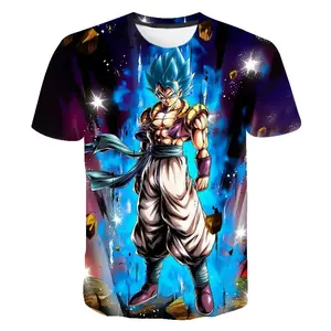 Camiseta de Hombre con Diseño de Anime, Estilo Nuevo, Personalizada, 100% Poliéster, Impresión Digital, Secado Rápido y Transpirable, Antiarrugas, Logotipo Frontal, Corte Regular - Product Image 3