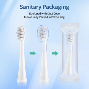 High Quality Medium Universal Replacement Brush <b>Head</b> for Electric <b>Toothbrushes</b> Household Use Electric <b>Toothbrush</b> Replacement - Product Image 5