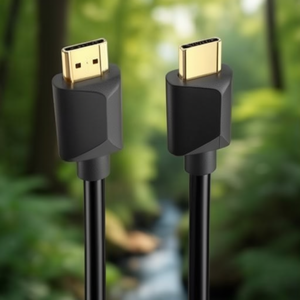   สายเคเบิล 8K พร้อมอีเธอร์เน็ต 3 เมตร แบบตัวผู้ต่อตัวผู้ สีดำ สายส่งสัญญาณภาพและเสียง - Product Image 3