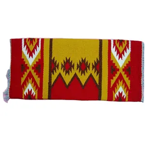 Elegant Design Woolen Horse Saddle Blanket Used Top Quality New Zealand Wool Western Saddle Blanket Pad