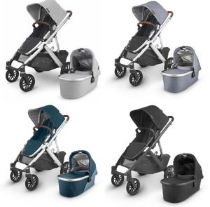 Système de poussette pliable ORIGINAL Uppababy Vista V3 avec cadre en acier inoxydable, tissu Oxford, capacité de charge de 20 kg - Product Image 5