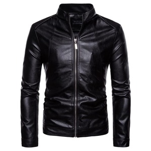 Wholesale Customizable US Size <b>Men's</b> Genuine Leather Winter <b>Jacket</b> with <b>Velvet</b> Lining Embroidery Front Design - Product Image 4