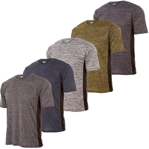 Vêtements de sport personnalisés de haute qualité T-shirt d'entraînement à manches courtes pour hommes T-shirt athlétique léger Vêtements de sport pour hommes - Product Image 5