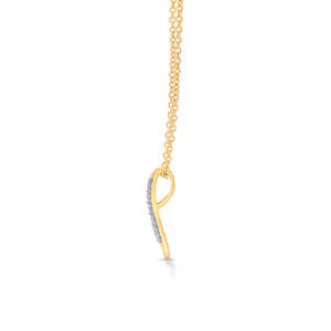 สร้อยคอเพชรทรงเอเมอรัลด์ ทองคำขาว 18K สไตล์คลาสสิกสำหรับงานหมั้น - Product Image 4