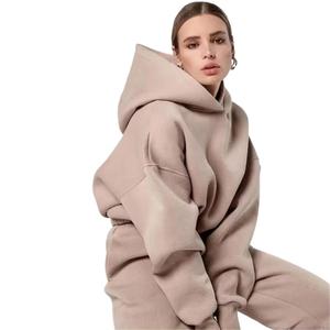 Sudaderas con Capucha para Mujer, Antiestáticas, Ecológicas, Transpirables, con Diseño Sólido y Logotipo Frontal - Product Image 2