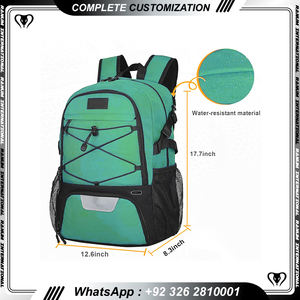 Sac à dos de sport décontracté léger de haute qualité avec fermeture à glissière pour les activités de plein air et le football-Vente en gros - Product Image 3