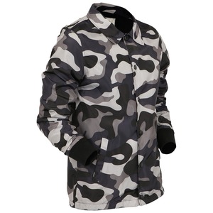 Custom Design Men's Coaches Jacket Blank Custom Logo Men's Coaches Jacket Plain Black Windbreaker Jacket for man - Product Image 4