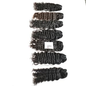 Nouveau produit de qualité supérieure : Lot de cheveux humains vierges bruts vietnamiens ondulés, extensions non traitées avec cuticules alignées, en vente - Product Image 1