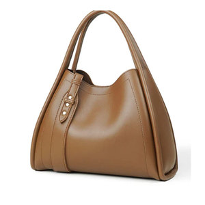 New Arrival High Quality Eco Friendly Durable Fashion Leather Handbag with Zipper Closure and Two Straps for Casual Wear - Product Image 1