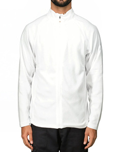 Veste polaire légère respirante et élégante à fermeture éclair pour hommes Veste polaire d'extérieur de qualité supérieure avec logo personnalisé - Product Image 6