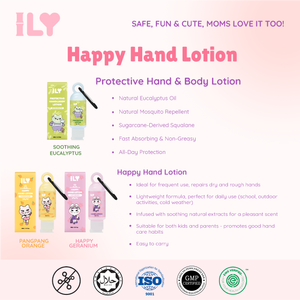 Crema de manos para niños de Corea, loción corporal no tóxica para niños, cuidado de manos, cuidado de la piel, humectante para bebés, Halal Vegan ILY de JEONG FAMILY - Product Image 2