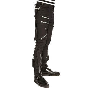 กางเกงสไตล์โกธิค พังก์ ร็อค ไซเบอร์ โกธิค สตีมพังก์ ไบค์เกอร์ อีโม ขายส่ง ยอดนิยม ขายดี ปี 2026 - Product Image 2