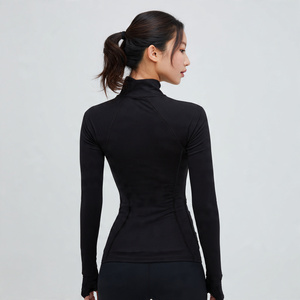 Chaquetas Deportivas con Cierre para Mujer, Ropa de Yoga y Fitness, Chaquetas de Compresión con Cierre para Mujer - Product Image 5