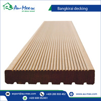 Planches solides de terrasse en bois Bangkirai 25x145mm pour terrasse de style moderne