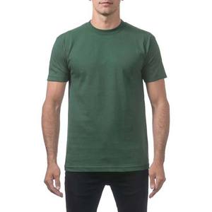 Chemises décontractées pour hommes avec logo personnalisé OEM, bonne qualité, grande taille, 100% coton, manches courtes, col rond, vêtements d'été - Product Image 6