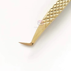 แหนบตัดขนตาสแตนเลสคุณภาพพรีเมียม รุ่น JI-2028 JIMED SURGICAL ปลายแหลม ขายส่ง - Product Image 3