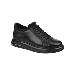 6410 Zapatos de Hombre de Cuero Genuino para Caminar, Punta Redonda, con Cordones, Suela de Goma Acolchada, para Todas las Temporadas, Venta al Por Mayor - Product Image 3