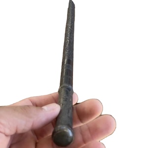 Bâton de marche nautique en laiton, magnifique canne en bois robuste, style steampunk, 12 pouces - Product Image 2