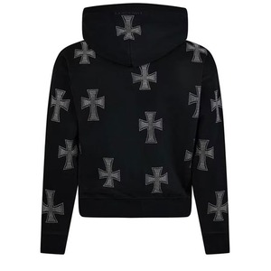 Nuevo Conjunto Deportivo Vintage para Hombre, Ropa de Invierno Cálida, con Pedrería, Logotipo Personalizado de Alta Calidad, Algodón Transpirable - Product Image 6