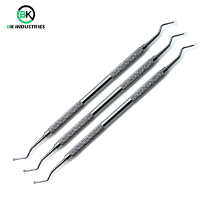 Instrumento Excavador Dental de Acero Inoxidable de Doble Extremo para la Eliminación de Caries Dentales, Excavador Dental Profesional - Product Image 2