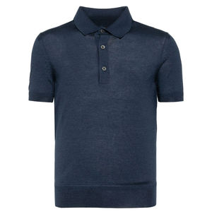 เสื้อโปโลแขนสั้นผู้ชาย, เสื้อกอล์ฟลายทางลำลองคอลลาร์ - Product Image 1