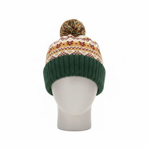 Gorros de Invierno Cálidos Unisex, Gorro de Punto con Logotipo Personalizado, Color Sólido, Bordado 3D, Gorro de Invierno para Hombre, Jacquard - Product Image 3