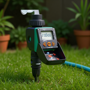 Programador de Riego por Goteo (9V) con Temporizador de 2 Vías para AQUAUNO 8428, Temporizadores de Riego para Jardín de Claber - Product Image 3