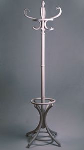 Support de manteau en fer pour le couloir d'entrée de la maison avec plusieurs crochets pour accrocher des manteaux chapeaux écharpes et sacs facilement - Product Image 2