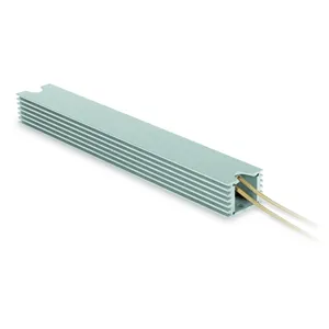 RFH 400 casing aluminium IP64 kekuatan tinggi tetap resistor rem dinamis untuk inverter-Kualitas Italia-600W-3,7 hingga 1600 ohm