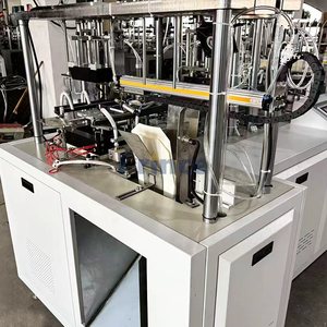 Tốc độ cao Tự động Hamburger dùng một lần giấy ăn trưa hộp sản xuất máy carton dựng hình thành Hộp Ăn Trưa Máy làm - Product Image 5