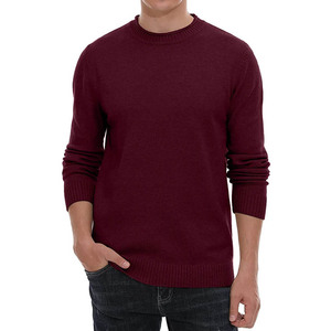 OEM personnalisé hommes épais coton polaire sweat-shirt col rond manches longues conception chaude impression personnalisée sweat-shirt uni pour l'hiver - Product Image 4