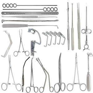 Ensemble d'instruments de chirurgie pour amygdalectomie et adénoïdectomie Kits d'instruments chirurgicaux professionnels de 25 pièces - Product Image 4