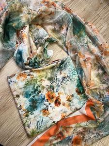 2023 colección de césped estampado Vestido camisero de verano nuevo de manga larga pakistaní Shalwar Kameez Vestido camisero indio para mujer - Product Image 2