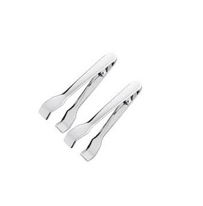 Pinzas de metal para cocina de hotel en casa, venta al por mayor, el mejor diseño, utensilios de Bar de metal reutilizables, pinzas para servir hielo, agitador de cóctel para cafeterías - Product Image 2