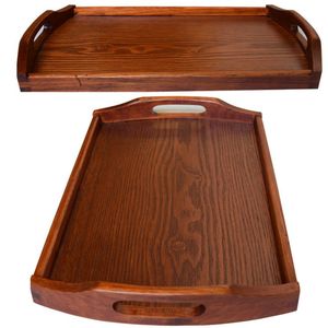 Plateau en bois nu au fini lisse idéal pour les cadeaux faits à la main, le brunch ou la présentation simple des aliments - Product Image 1