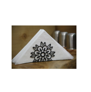 Venta al por mayor servilletero soporte para pañuelos demanda personalizada Fábrica Cocina Soporte para pañuelos de metal Mesa de alambre precio bajo - Product Image 2