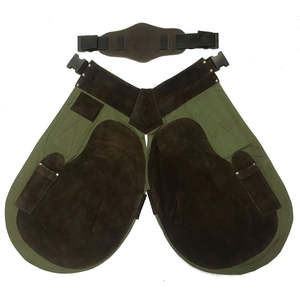 Tablier complet de maréchal-ferrant professionnel Chap en cuir de vache résistant pour ferrage de cheval et toilettage Instruments vétérinaires équestres - Product Image 3