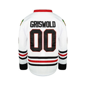 Camiseta de Práctica de Hockey sobre Hielo de Poliéster 100% de la Serie Verano, Nombre del Equipo en la Parte Delantera, Logotipo, Corte Automatizado, Secado Rápido, Servicio OEM Disponible - Product Image 4
