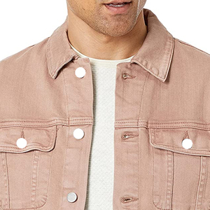 Nouvelle veste en jean brodée vintage pour homme, décontractée, formelle, coupe ajustée, taille sur mesure - Product Image 6