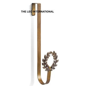 Aluminum Metal Unique Shape Gold Plated <b>Wreath</b> <b>Hanger</b> Fancy Style Handmade Christmas Decoration <b>Wreath</b> <b>Hanger</b> - Product Image 3