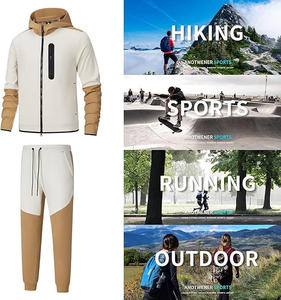 Chándales Casuales Extra Grandes de Moda al por Mayor, 100% Algodón, Tela Fresca, Cuello con Capucha, Logotipo Personalizado, Ropa Unisex de Invierno - Product Image 5