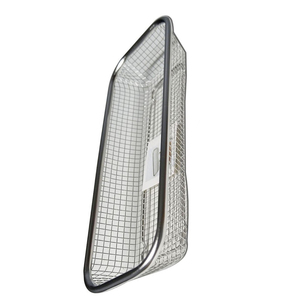 Plateau d'autoclave médical de qualité supérieure Plateau de maille d'instruments chirurgicaux Panier de stérilisation en treillis métallique en acier inoxydable allemand - Product Image 5