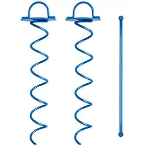 Nouvelle ancre Augur en métal enduit bleu ancre de terre pour tenir les bateaux nouvelle ancre en métal de style dernier quantité minimale de commande à bas prix - Product Image 1