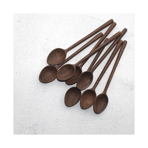 ช้อนไม้ที่เรียบง่ายจากบัวสีน้ำเงินเวียดนาม - Product Image 5