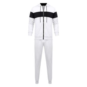 Ensemble sweat à capuche et sweat-shirt à coupe ajustée pour hommes % coton Training Jogging Tracksuits avec broderie Unisexe Taille XL - Product Image 2