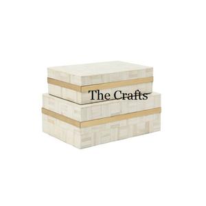 Classic Design Wood Jewelry Box With <b>Mother</b> Of Pearl Work Customized Size And Shape <b>Earring</b> Jewelry Storage Box - Product Image 4