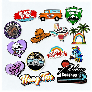 Custom-printed Durable Vinyl Waterproof Stickers with High-gloss UV Process and Custom <strong>Logo</strong> - Product Image 2