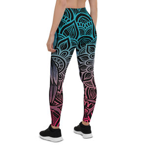Leggings Deportivos de Cintura Alta para Mujer, Fabricados en Pakistán, para Correr, Hacer Ejercicio, Gimnasio, Yoga, Ecológicos, hasta la Pantorrilla, Lisos - Product Image 2