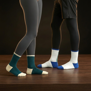 Blister Prevention Anti-Slip Mid-Calf Hiking Crew <b>Socks</b> for <b>Women</b> Made of Breathable Cotton with <b>Thick</b> Cushion Patented Design - Product Image 1